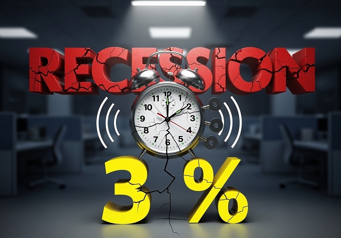 リセッションがなければ、市場の期待する「26年末FF金利3%」にはならない